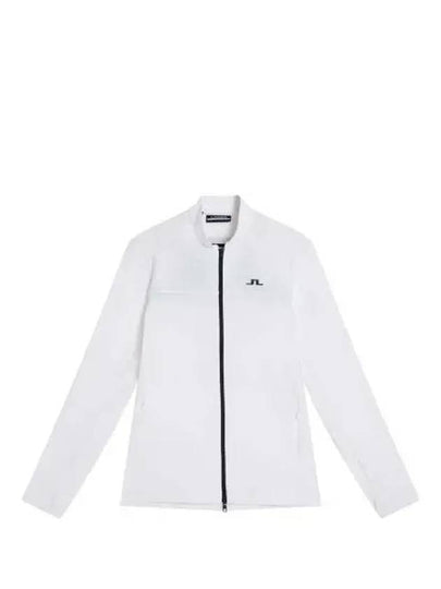 Men's Jeff Hybrid Zip-Up Jacket White - J.LINDEBERG - BALAAN 2