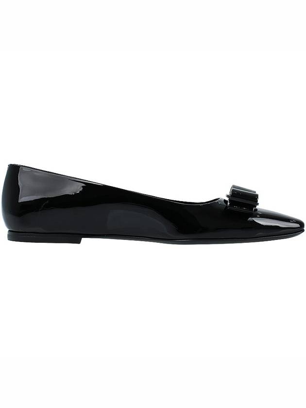 Vara Bow Ballet Flat Black - SALVATORE FERRAGAMO - 5