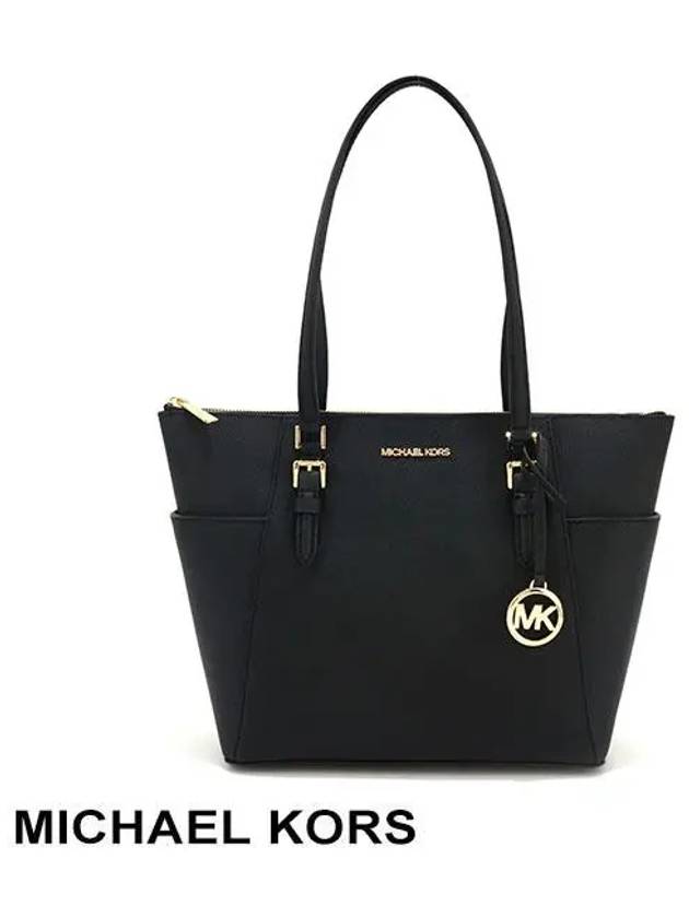 Charlotte large shoulder bag 35T0GCFT7L BLACK - MICHAEL KORS - BALAAN 1