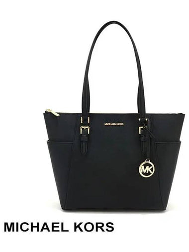 Charlotte large shoulder bag 35T0GCFT7L BLACK - MICHAEL KORS - BALAAN 1