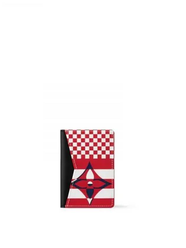 Pocket Organizer Card Wallet Red - LOUIS VUITTON - BALAAN 2