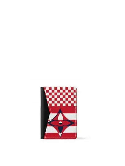 Pocket Organizer Card Wallet Red - LOUIS VUITTON - BALAAN 2