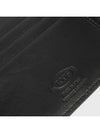 Men's T Plaque Embossed Logo Leather Half Wallet Black - TOD'S - BALAAN 8
