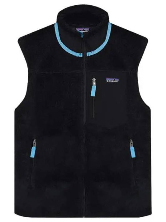 Classic Retro x Fleece Vest Peach Blue - PATAGONIA - BALAAN 1