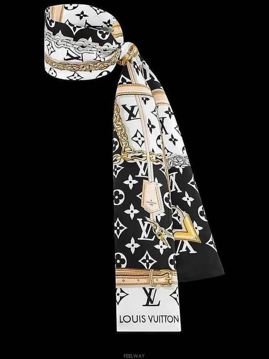 Monogram Confidential Scarf Black - LOUIS VUITTON - BALAAN 2