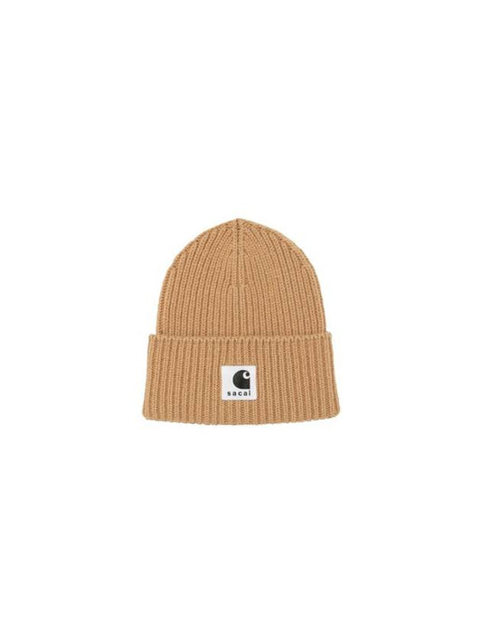 Logo Beanie Beige - SACAI - BALAAN 1