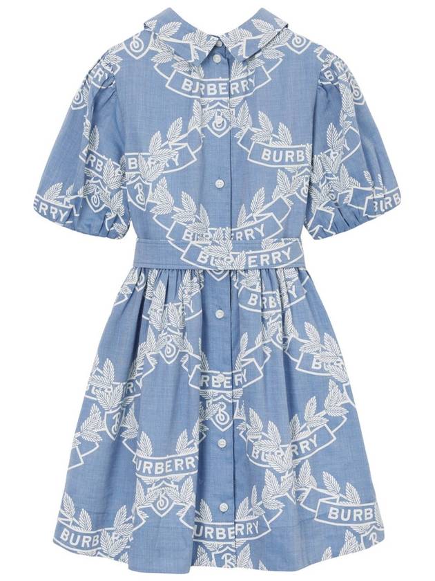 Burberry Girls Mariele Oak Leaf Crest Dress, Size 10Y - BURBERRY - BALAAN 2