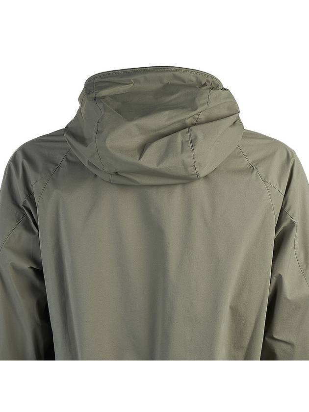 Protech Lens Wappen Hooded Jacket Bronze Green - CP COMPANY - BALAAN 6