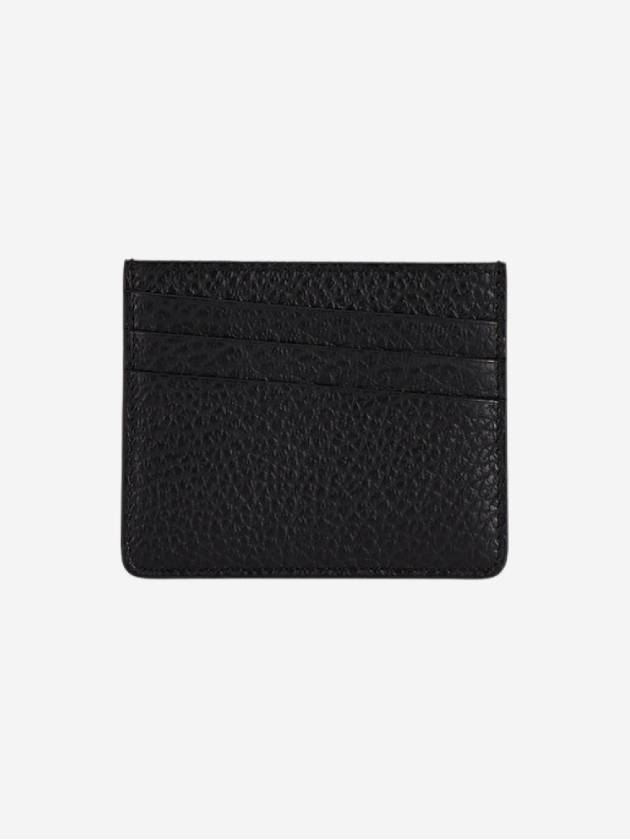 Four Stitch Card Wallet Black - MAISON MARGIELA - BALAAN 3