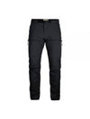 Men's Long High Coast Track Pants Black - FJALL RAVEN - BALAAN 2