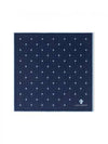 Monogram Small Vivienne Pocket Square Navy - LOUIS VUITTON - BALAAN 1