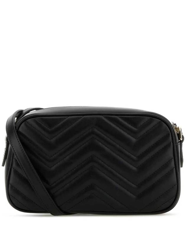 GG Marmont Small Cross Bag Black - GUCCI - BALAAN 3