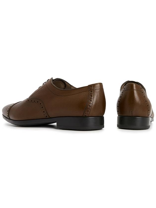 Riley Lace Up Loafers Brown - SALVATORE FERRAGAMO - BALAAN 7