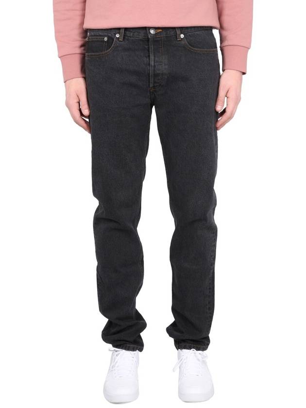 Petit New Standard Jeans Washed Black - A.P.C. - BALAAN 4