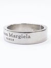 Logo Medium Ring Matte Silver - MAISON MARGIELA - BALAAN 4