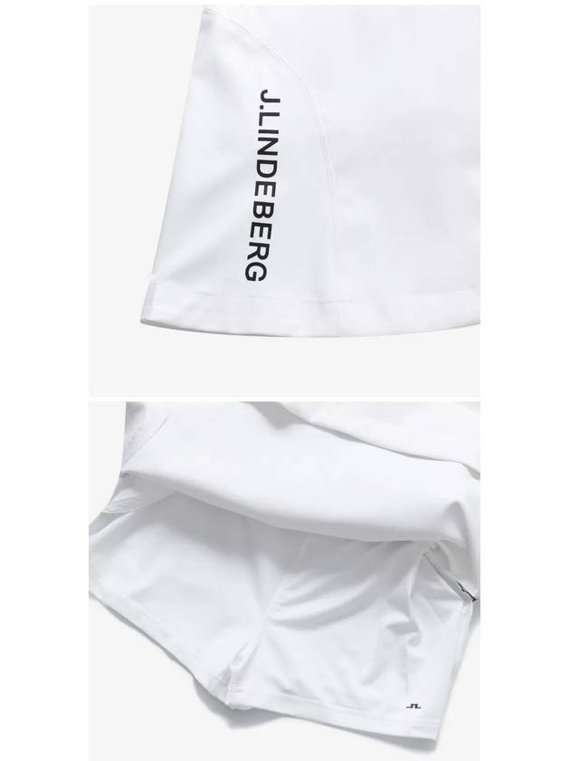 Themba A-Line Skirt White - J.LINDEBERG - BALAAN 4