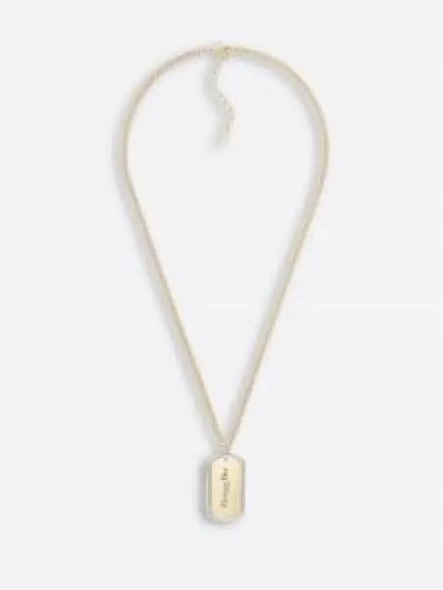 Chain Logo Necklaces Gold - DIOR - BALAAN 2