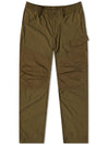 Men's Garment Dyed Nylon Cargo Straight Pants Khaki - TEN C - BALAAN 1