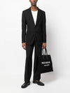 Rive Gauche Lino Legend Large Tote Bag Black - SAINT LAURENT - BALAAN 3