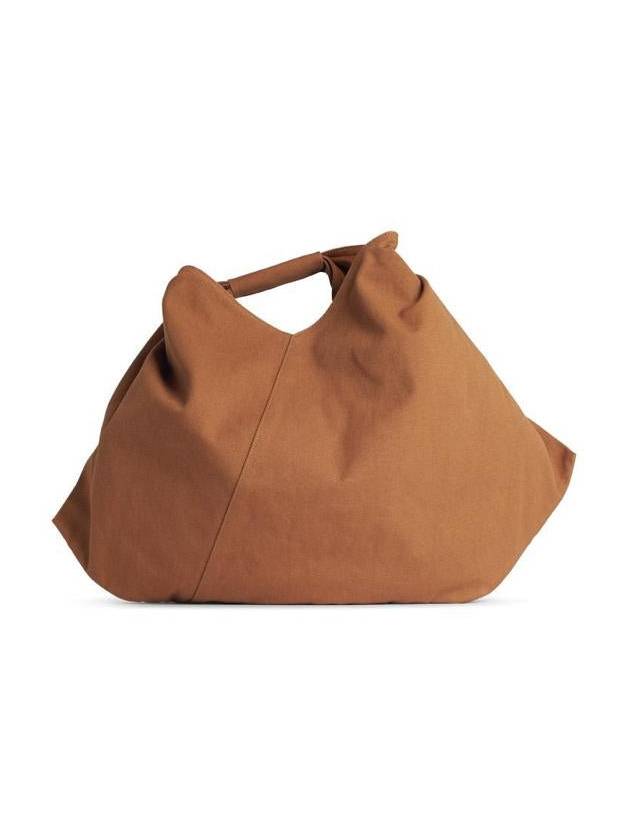 Mm6 Maison Margiela 'Japanise' Brown Cotton Bag - MAISON MARGIELA - BALAAN 1