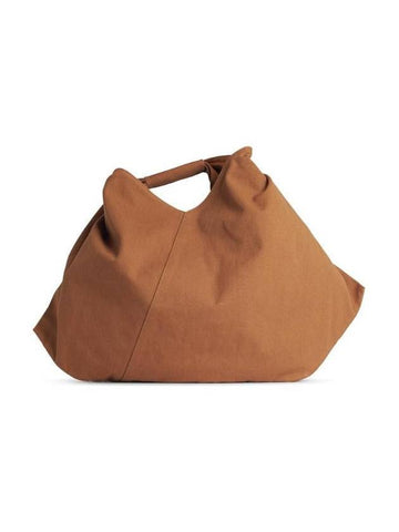 Mm6 Maison Margiela 'Japanise' Brown Cotton Bag - MAISON MARGIELA - BALAAN 1