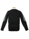 Neopren Symbol Crew Cotton Sweatshirt Black - MARCELO BURLON - BALAAN 4