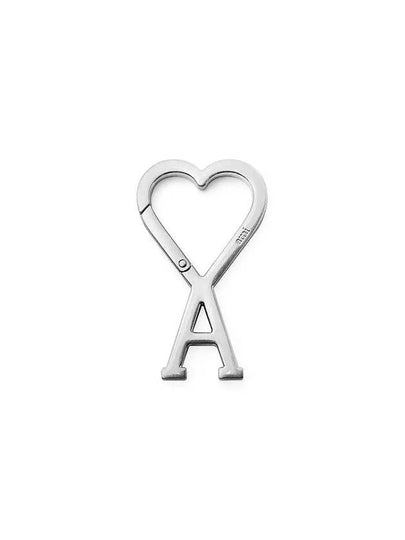 De Coeur Heart Logo Keyholder Silver - AMI - BALAAN 2