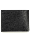 GG Interlocking Two Tone Half Wallet Black Blue - GUCCI - BALAAN 4