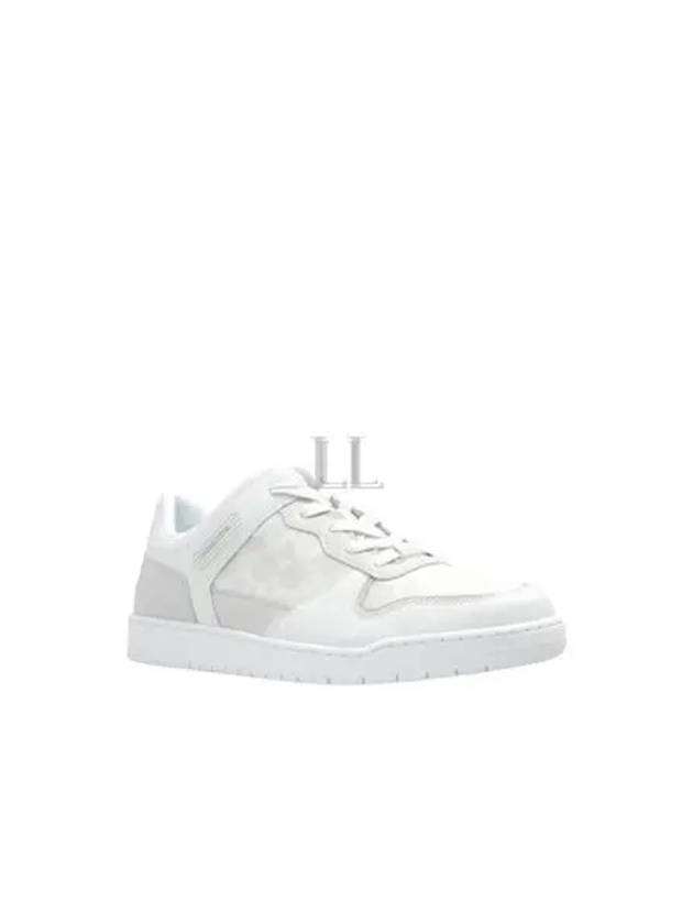 C201 Signature Canvas Low Top Sneakers White - COACH - BALAAN 2