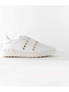 Rockstud Untitled Leather Men s Sneakers Bianco EU Size 1Y0S0931BHS - VALENTINO - BALAAN 2