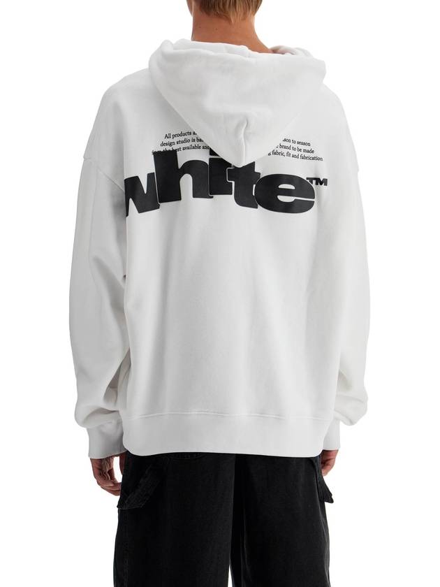 Shared Logo Skate Hood White - OFF WHITE - BALAAN 4