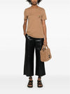 Madera Short Sleeve T-Shirt Brown - S MAX MARA - BALAAN 4