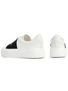 City Sport Sneakers In Leather with Strap White Black - GIVENCHY - BALAAN 7