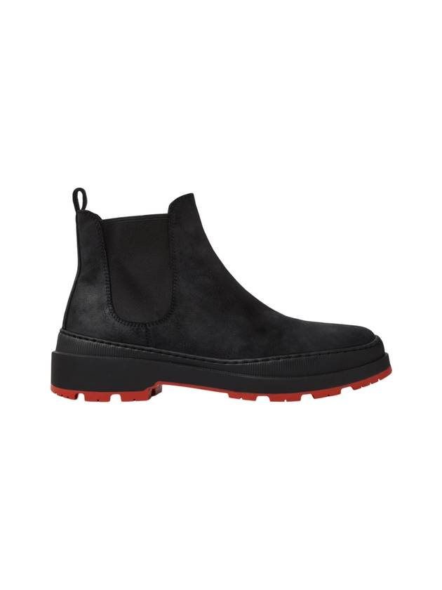 Brutus Trek Michelin Nubuck Ankle Boots Black - CAMPER - BALAAN 1