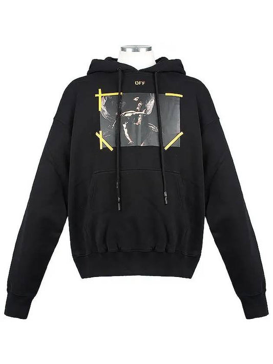 Men's Caravaggio Arrow Hoodie Black - OFF WHITE - BALAAN 2