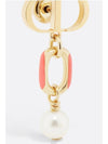 Dioriviera Petit CD Metal Earrings Pink Gold - DIOR - BALAAN 5