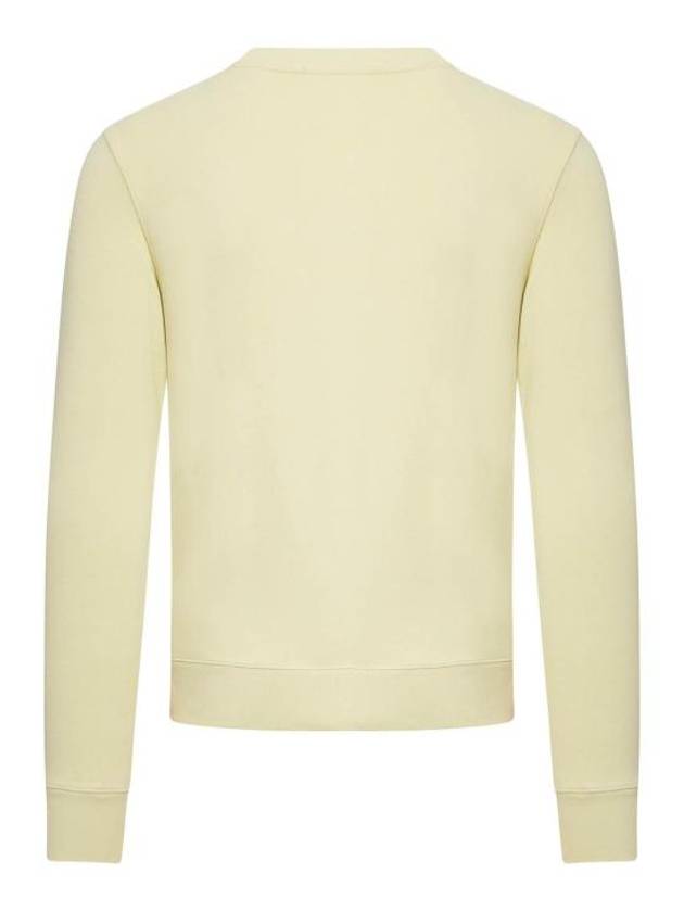 Fox Head Patch Regular Sweatshirt Yellow - MAISON KITSUNE - BALAAN 3