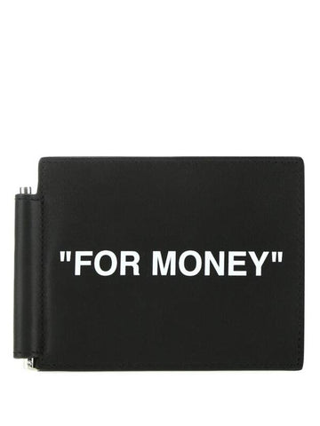 Money Clip OMNC022F20LEA001 - OFF WHITE - BALAAN 1