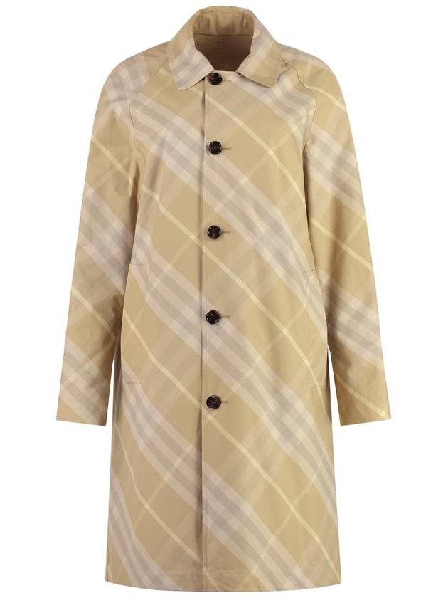 Car Check Print Reversible Coat 8083625 - BURBERRY - BALAAN 2