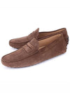 Men's Suede Gommino Driving Shoes Brown - TOD'S - BALAAN 2