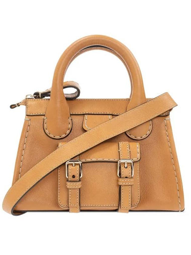 Edith Mini Shoulder Tote Bag Brown - CHLOE - BALAAN 1