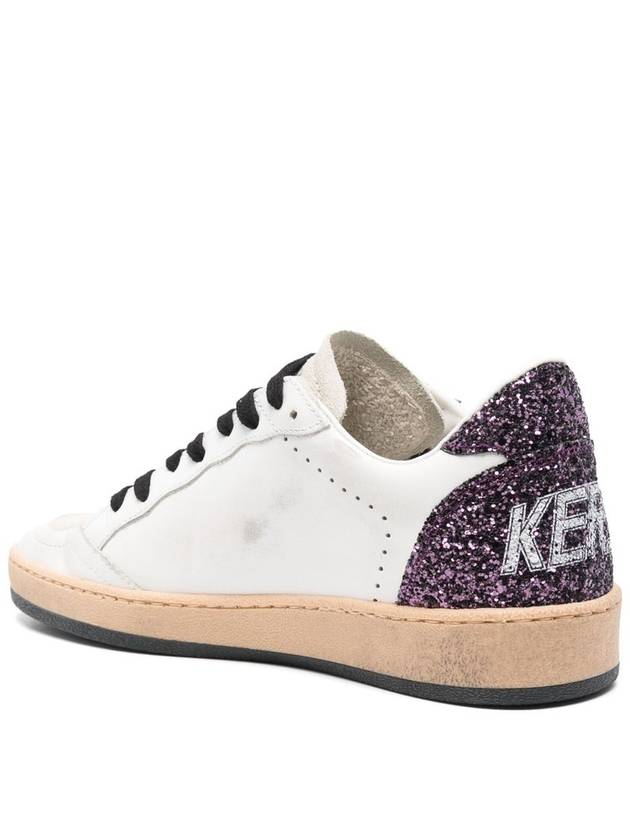 Deluxe Brand Ball Star Lace-Up Low Top Sneakers White - GOLDEN GOOSE - BALAAN 4