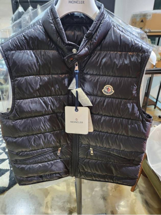 GUI Padding Vest 1A10700 53029 999 Black - MONCLER - BALAAN 1