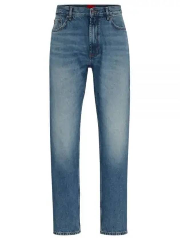 Denim Straight Jeans Blue - HUGO BOSS - BALAAN 2