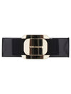 New Vara Plate Hair Clip Black - SALVATORE FERRAGAMO - BALAAN 1