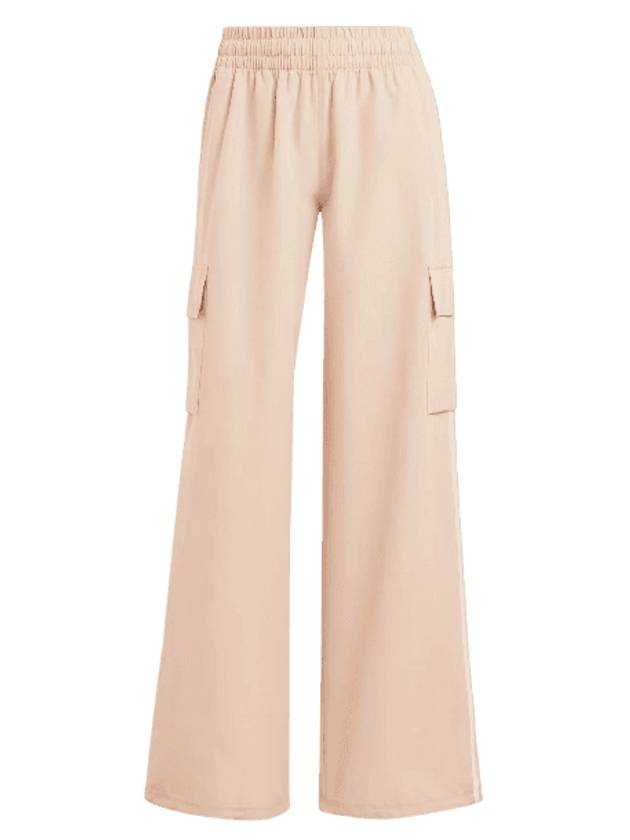 Adicolor Cargo Wide Pants Magic Beige - ADIDAS - BALAAN 1