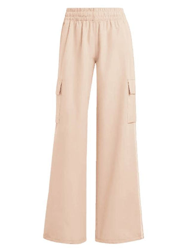 Adicolor Cargo Wide Pants Magic Beige - ADIDAS - BALAAN 1