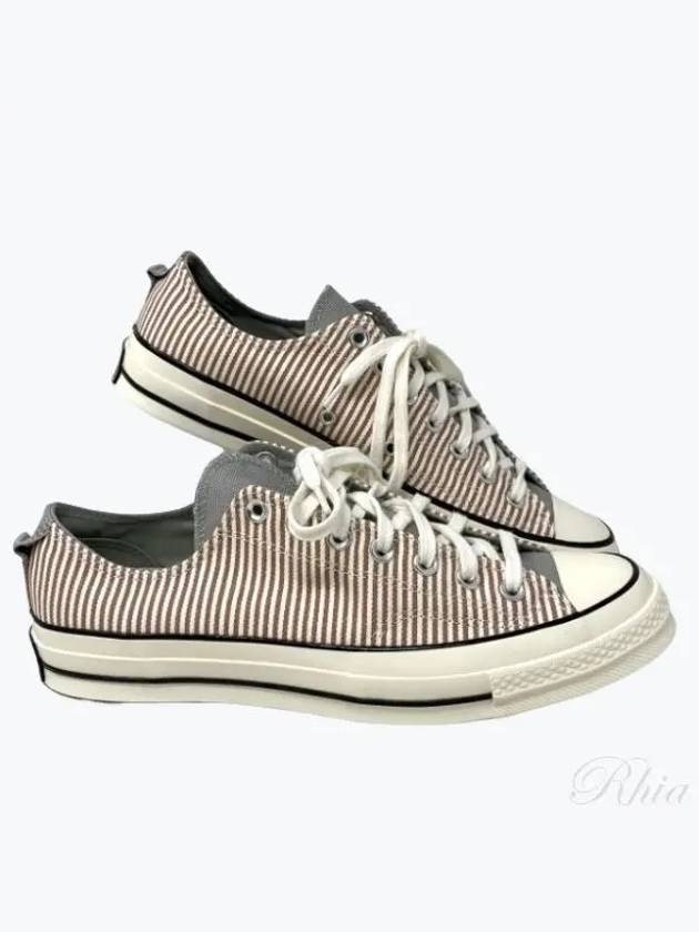 Chuck 70 Craft Stripe Low-Top Sneakers - CONVERSE - BALAAN 2