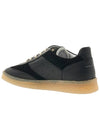 6 Court Paneled Lace-Up Low-Top Sneakers black - MAISON MARGIELA - BALAAN 4