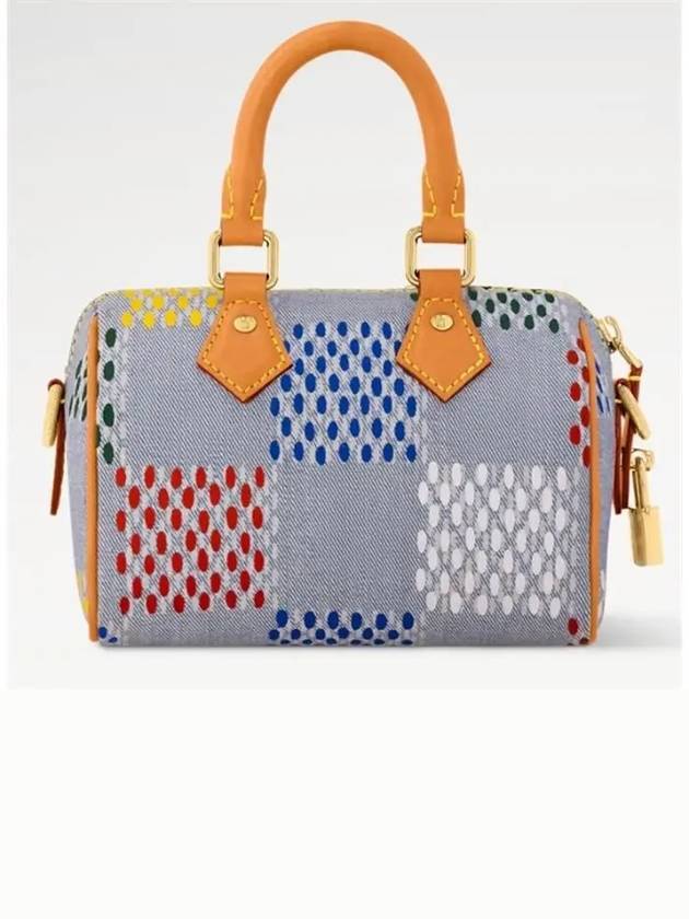 Speedy 18 Bandouliere Tote Bag Blue - LOUIS VUITTON - BALAAN 5